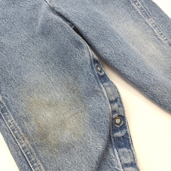 Vintage Oshkosh Baby Bgosh Overalls Children's Sz 24m Classic Denim - Picture 4 of 5